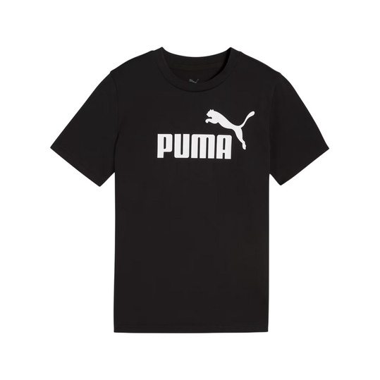 PUMA 586960-01 dziecięca koszulka t-shirt chłopięca dla chłopca bawełniana czarna