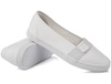 BIG STAR LL274201 BIAŁE DAMSKIE BALERINKI WSUWANE TRAMPKI TENISÓWKI