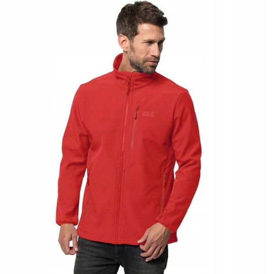 JACK WOLFSKIN MĘSKA KURTKA SOFTSHELL CZERWONA