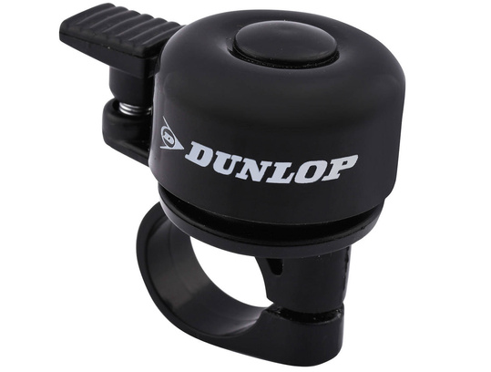 DUNLOP KLASYCZNY DZWONEK ROWEROWY DO ROWERU METALOWY CZARNY GŁOŚNY