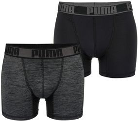 PUMA 671018001-200 majtki bokserki męskie ODDYCHAJĄCE 2PAK