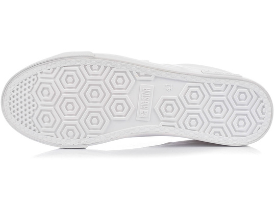 BIG STAR KK174006 MĘSKIE KLASYCZNE BIAŁE TRAMPKI