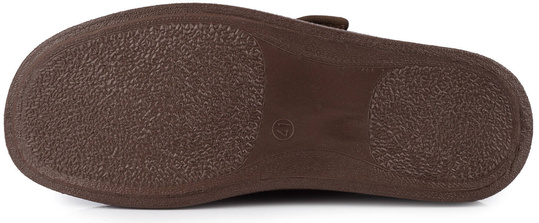 DR ORTO BUTY ORTOPEDYCZNE DAMSKIE MĘSKIE ZDROWOTNE NA RZEP BRĄZOWE