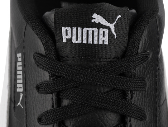 PUMA TURINO II 397452-01 męskie buty sportowe sneakersy niskie skóra ekologiczna czarne