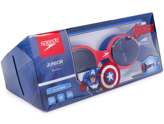 SPEEDO ILLUSION MARVEL OKULARKI PŁYWACKIE DLA DZIECI DO PŁYWANIA