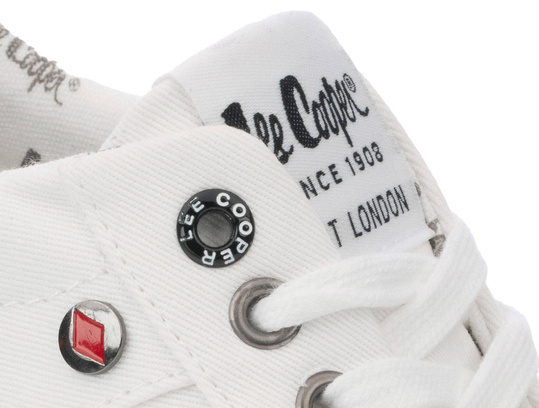 LEE COOPER LCW-21-31-0001L damskie trampki niskie białe