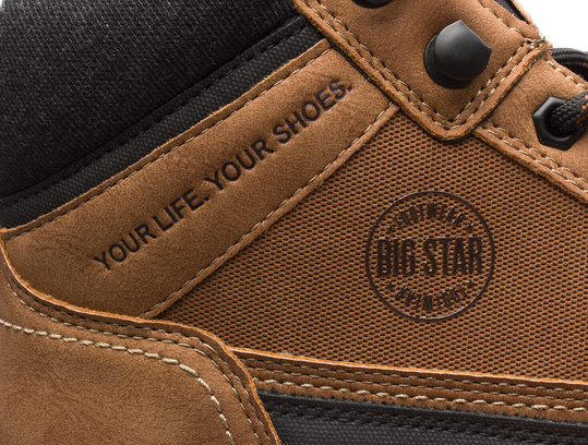 BIG STAR MM174015 MĘSKIE BUTY TRAPERY ZIMOWE TREKKINGOWE