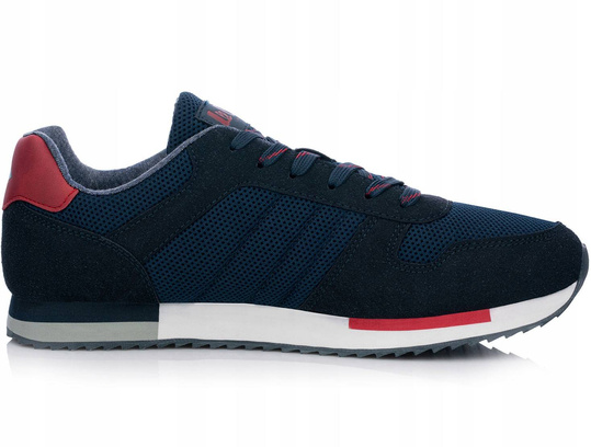 BUTY MĘSKIE LEE COOPER SNEAKERSY GRANATOWE