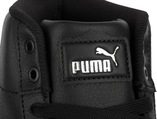 PUMA KARMEN II MID 397459-06 damskie buty sportowe sneakersy wysokie na platformie skórzane czarne