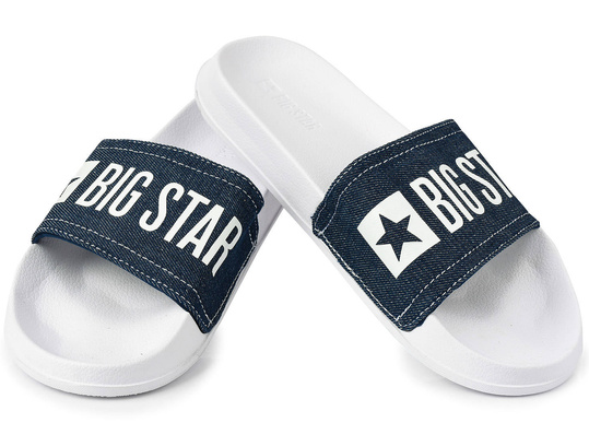 BIG STAR JJ174532 MĘSKIE KLAPKI JEANSOWE CASUALOWE PLAŻOWE