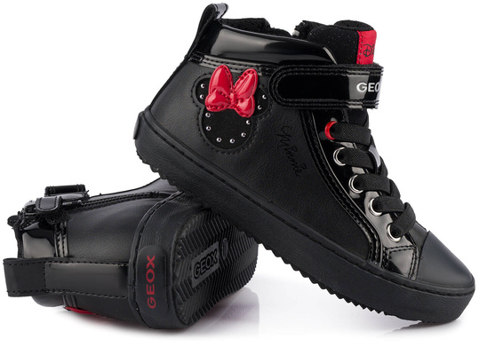 GEOX KALISPERA J264GB05402-C9999 CZARNE BUTY DZIECIĘCE DISNEY