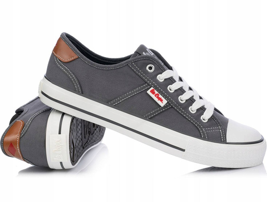 LEE COOPER LCW-22-31-0865M męskie trampki niskie szare