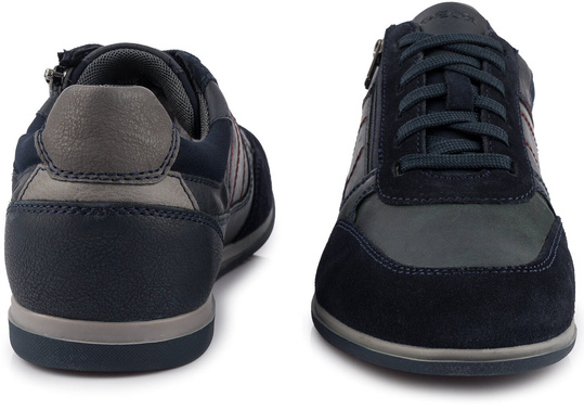 GEOX U RENAN 0CL22-C4002 MĘSKIE BUTY PÓŁBUTY SNEAKERSY SKÓRZANE