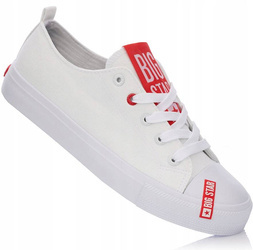 OUTLET: BIG STAR HH274675 damskie trampki niskie białe