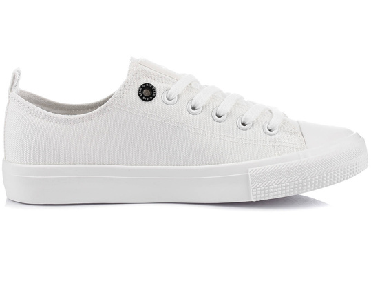 BIG STAR KK274008 DAMSKIE KLASYCZNE BIAŁE TRAMPKI