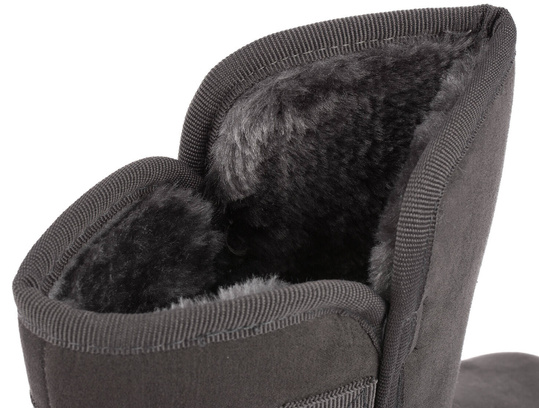 BIG STAR KK274619 BUTY BOTKI ŚNIEGOWCE OCIEPLANE FUTERKIEM DAMSKIE