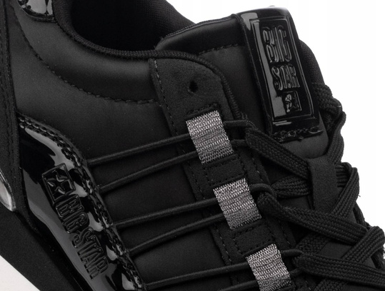 BIG STAR KK274110 BUTY SNEAKERSY DAMSKIE CZARNE