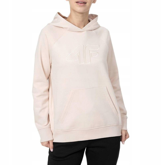 4F BLUZA DAMSKA SPORTOWA Z KAPTUREM BAWEŁNA H4Z22-BLD023-12S