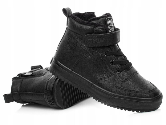 DZIECIĘCE TRZEWIKI BUTY CHŁOPIĘCE ZIMOWE BIG STAR OCIEPLANE GG374040