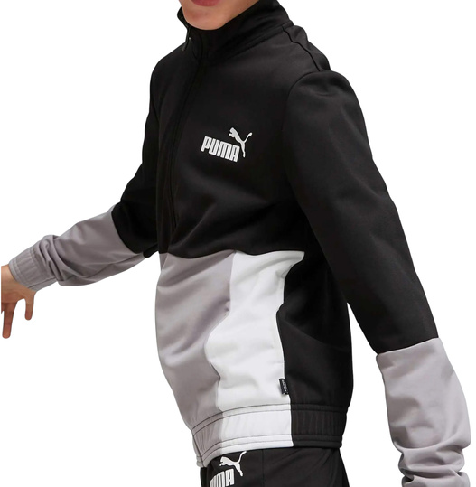 PUMA 676373-01 komplet dresowy dziecięcy chłopięcy sportowy spodnie bluza