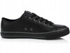 BIG STAR II174002 męskie trampki niskie czarne ekoskóra