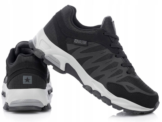 BIG STAR GG274501 DAMSKIE BUTY TREKKINGOWE CZARNE