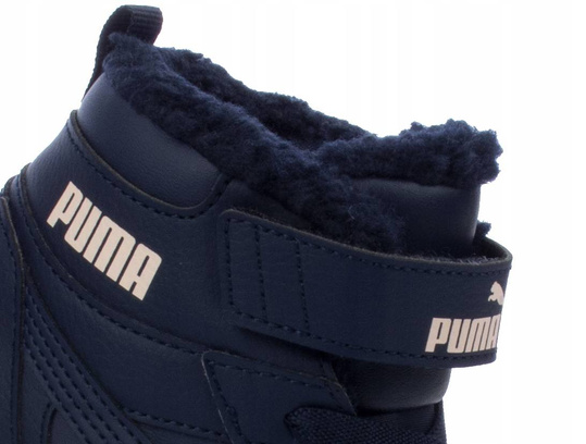 DZIECIĘCE BUTY ZIMOWE CHŁOPIĘCE PUMA REBOUND OCIEPLANE 375479-05