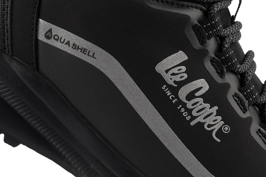 LEE COOPER LCJ2930 BUTY MĘSKIE ZIMOWE TRAPERY OCIEPLANE CZARNE