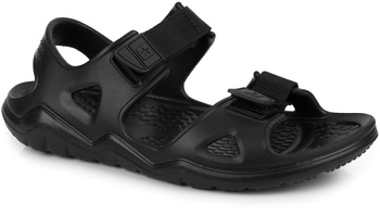 BIG STAR damskie sandały sportowe na rzepy lekkie czarne