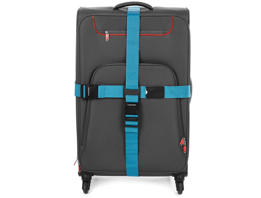 DUNLOP PAS DO WALIZKI BAGAŻU TORBY SPINAJĄCY ZABEZPIECZAJĄCY PODWÓJNY 190x5