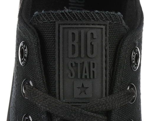 BIG STAR KK274009 DAMSKIE KLASYCZNE CZARNE TRAMPKI