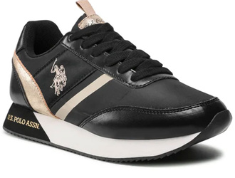 OUTLET: BUTY DAMSKIE SNEAKERSY U.S. POLO NOBIW002-BLK