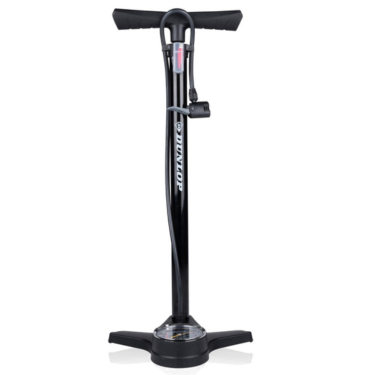 DUNLOP POMPKA PODŁOGOWA Z MANOMETREM 12 bar ROWEROWA WARSZTATOWA