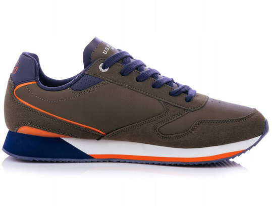 U.S. POLO BUTY MĘSKIE SPORTOWE SNEAKERSY ZIELONE
