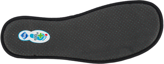 DR ORTO męskie buty sandały ortopedyczne na rzepy wygodne zdrowotne czarne