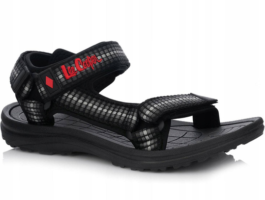 LEE COOPER LCW-21-34-0192M męskie sandały sportowe czarno szare