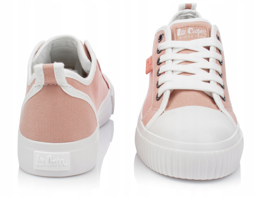 LEE COOPER LCW-22-31-0844L trampki damskie niskie różowe