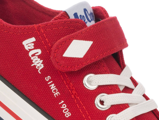 LEE COOPER LCW-21-44-0304K buty dziecięce trampki czerwone