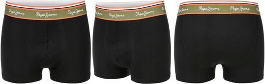 PEPE JEANS MAJTKI BOKSERKI MĘSKIE BAWEŁNA 3PAK U5_F3563_PEP_S3PKA