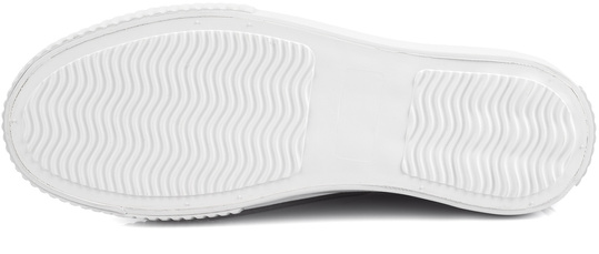 BIG STAR damskie buty sportowe sneakersy białe ekoskóra złote dodatki