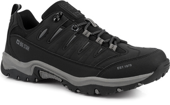 BIG STAR męskie buty sportowe sneakersy czarne HI-POLY SYSTEM