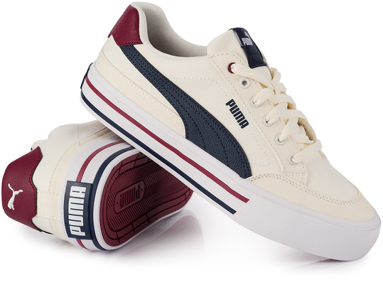 PUMA COURT CLASSIC 396353-01 męskie buty sportowe sneakersy trampki białe