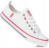 BIG STAR JJ274130 damskie trampki białe ekoskóra