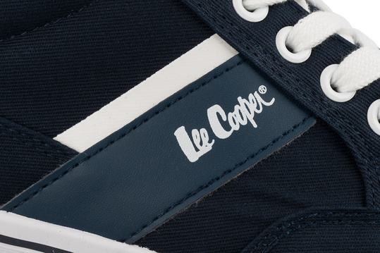 LEE COOPER 3245M męskie buty sportowe trampki niskie granatowe