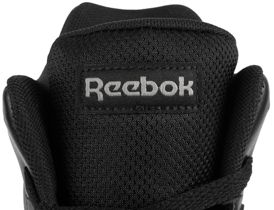 OUTLET: REEBOK ROYAL BB4500H2 CN4108 CZARNE BUTY WYSOKIE SPORTOWE SNEAKERSY SKÓRA