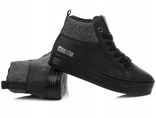 BIG STAR DAMSKIE BUTY ZIMOWE WYSOKIE OCIEPLANE II274147
