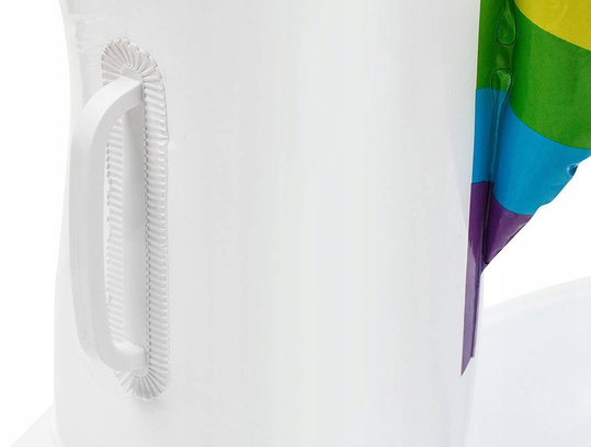 JEDNOROŻEC DMUCHANY PŁYWANIA MATERAC KOŁO PONTON