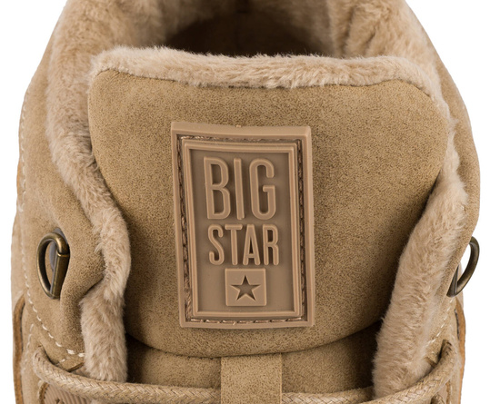 BIG STAR MĘSKIE OCIEPLANE WYSOKIE BUTY TRAPERY SNEAKERSY PIASKOWE EKOSKÓRA
