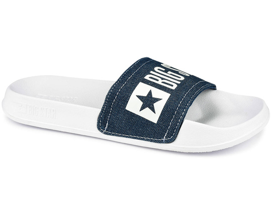 BIG STAR JJ174532 MĘSKIE KLAPKI JEANSOWE CASUALOWE PLAŻOWE