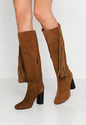 PEPE JEANS PARSON FRINGES BUTY DAMSKIE KOZAKI SKÓRA